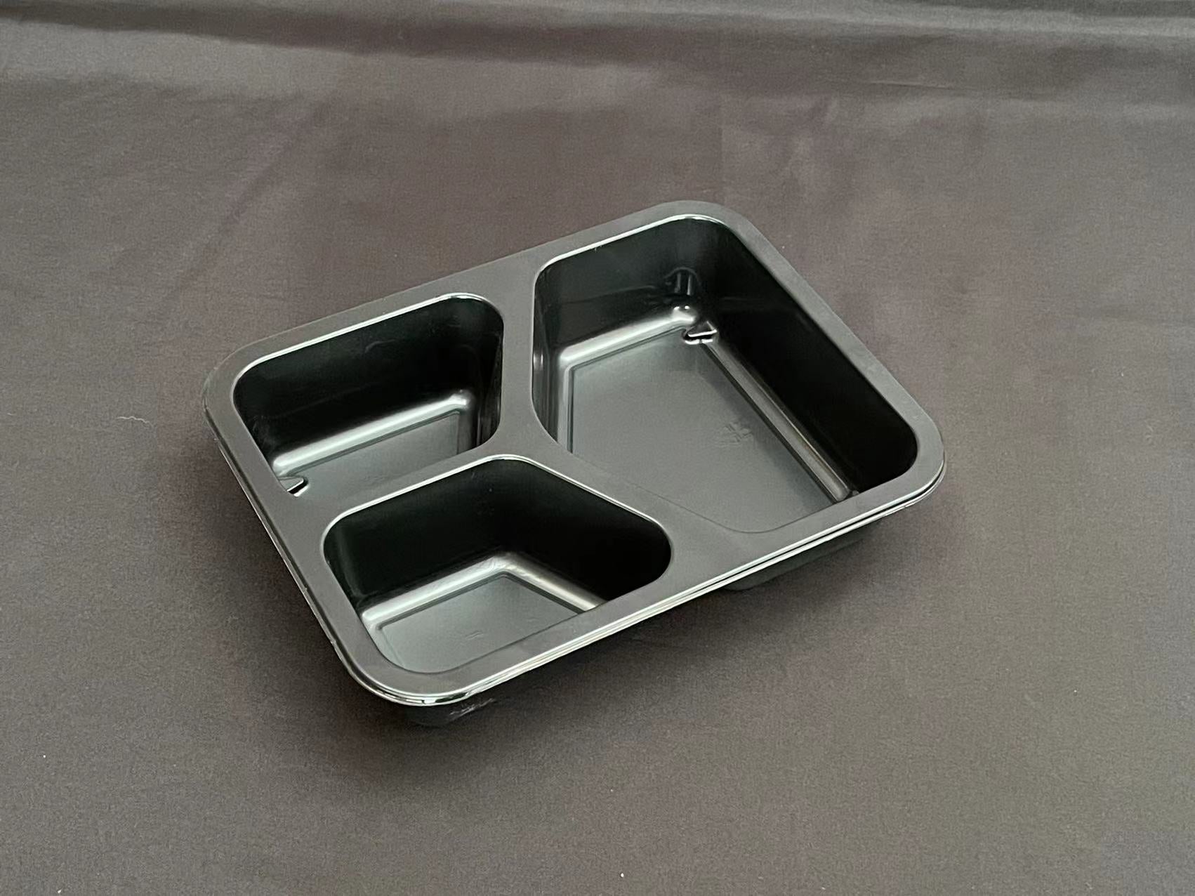 CPET Plastic Container Lunch Box Packaging Custom Plastic CPET Food Tray