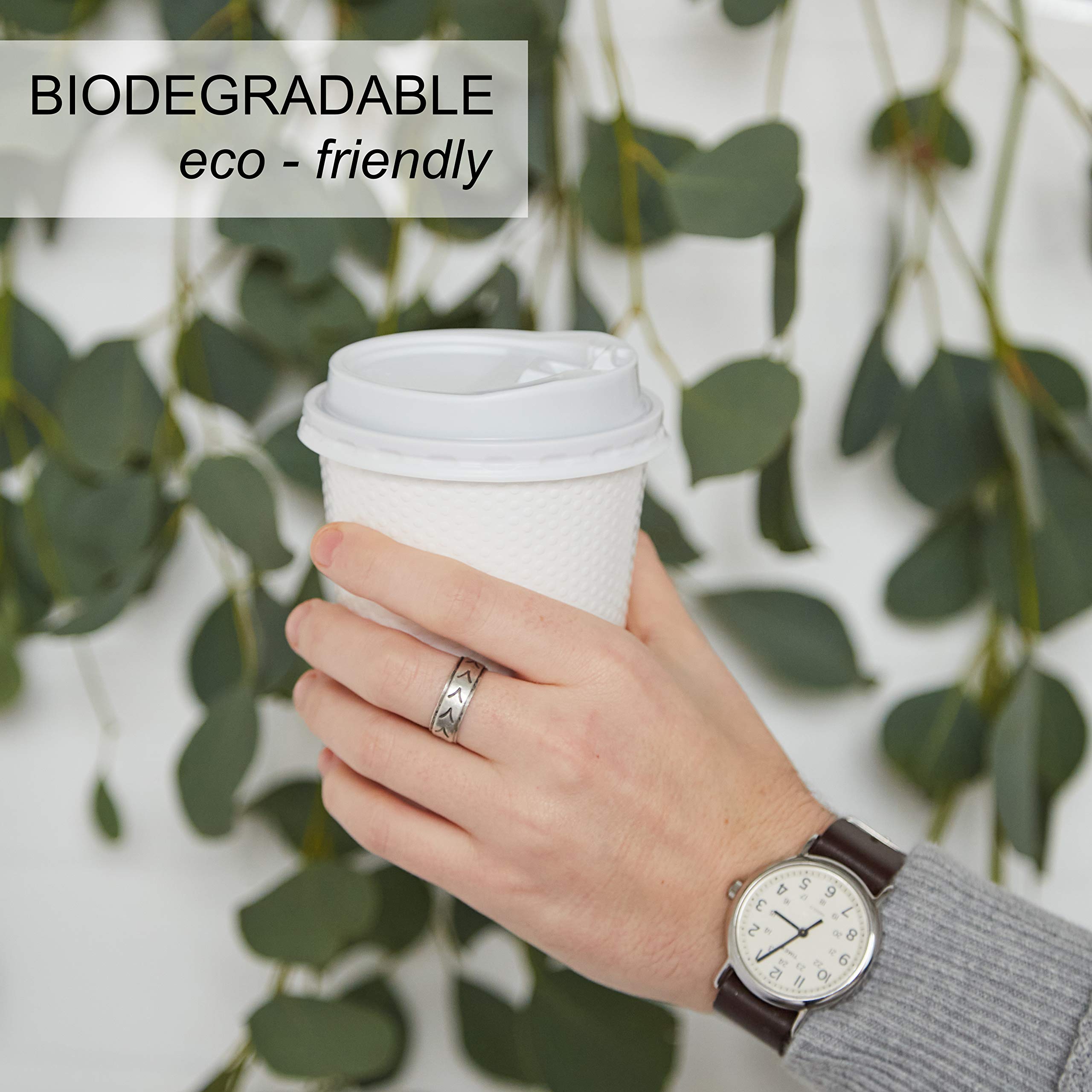 Biodegradable Double Walled Paper Coffee Cups
