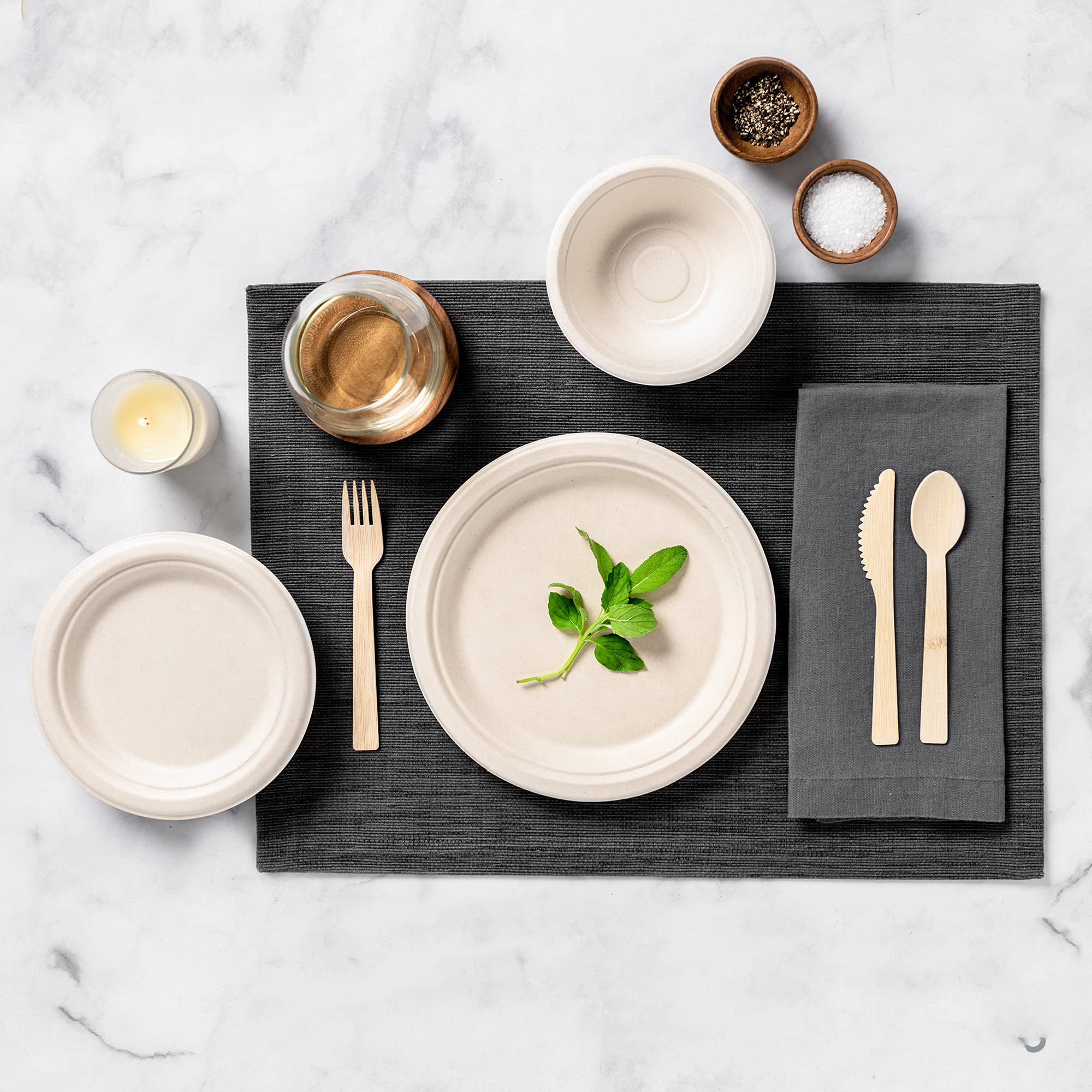 Compostable Bamboo Cutlery Set