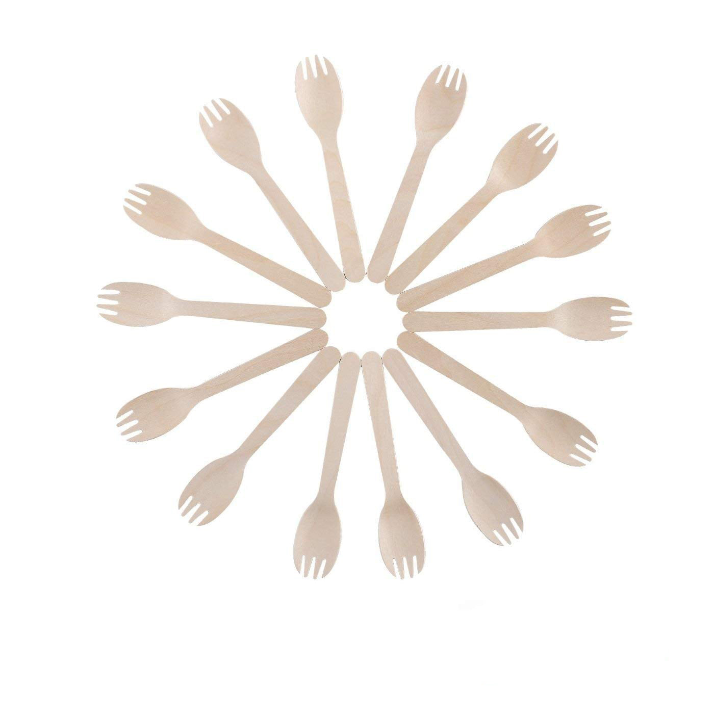 Compostable Bamboo Spork
