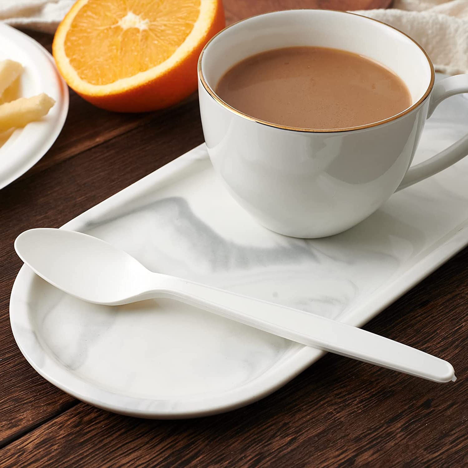 Compostable CPLA Spoon