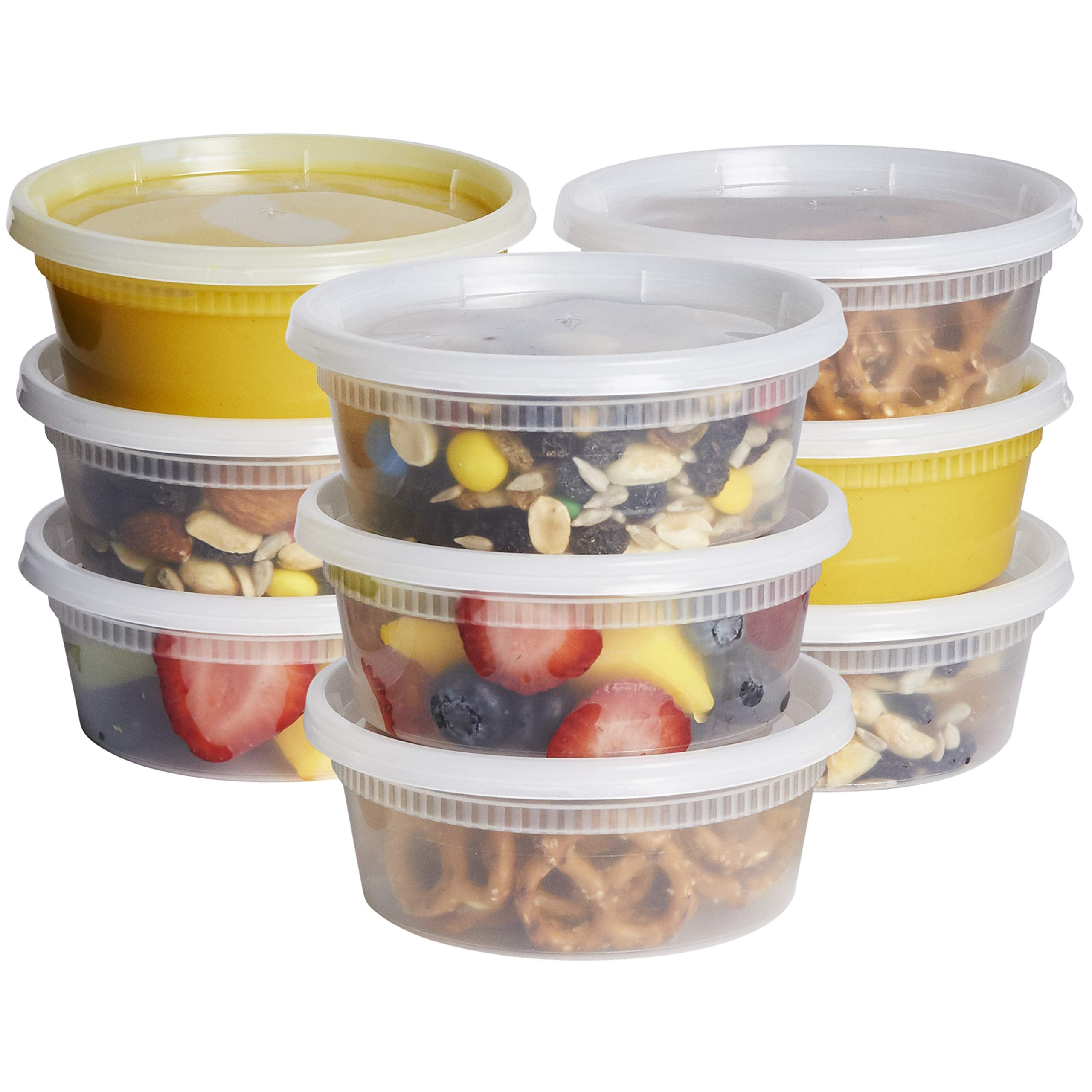 Compostable Deli PLA Bowl with Lids