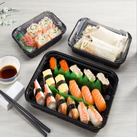 Compostable PLA Sushi Trays