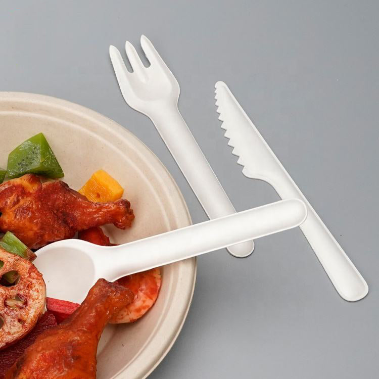 Compostable Sugarcane Cutlery Set