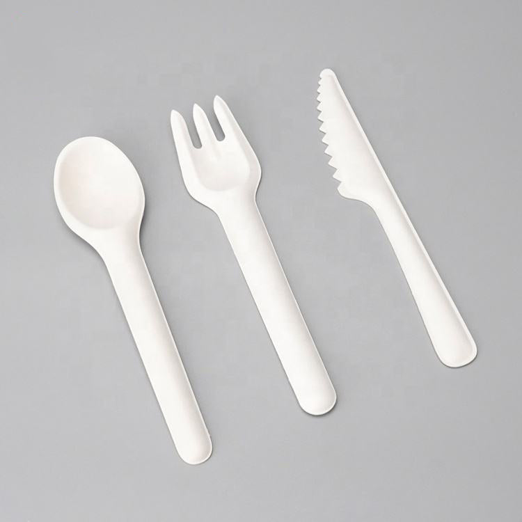 Compostable Sugarcane Cutlery Set