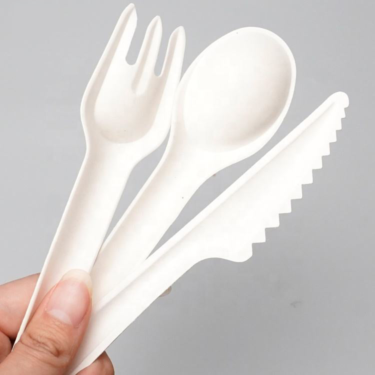 Compostable Sugarcane Cutlery Set