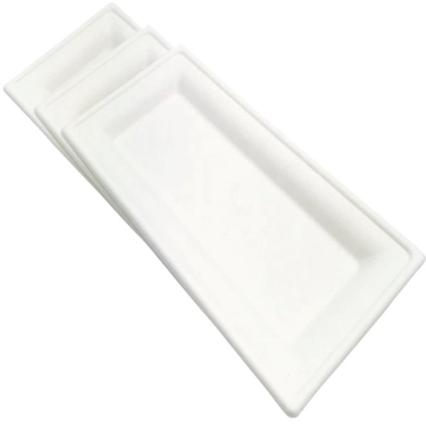 Disposable rectangle PLA plates