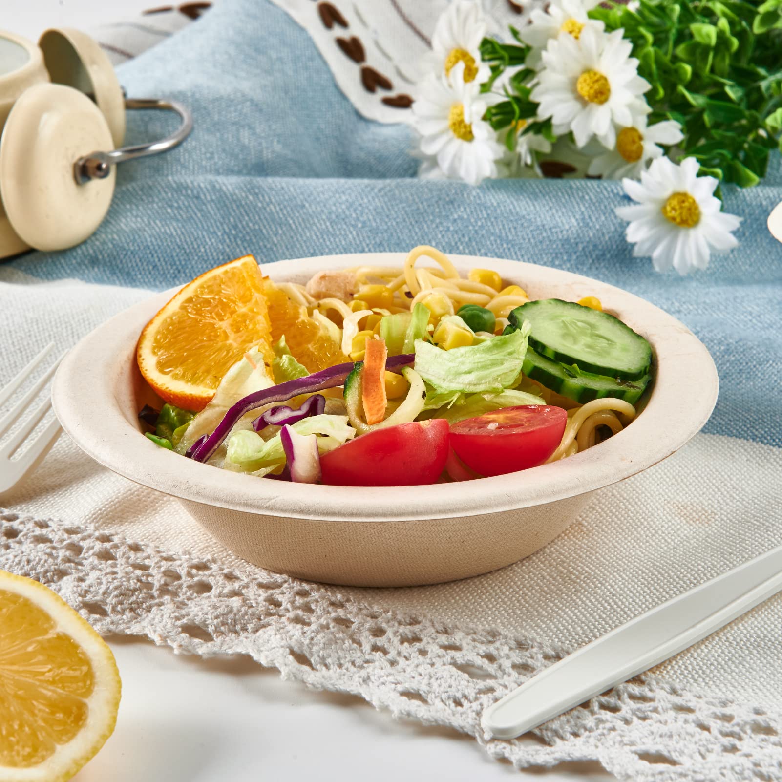 Biodegradable Sugarcane Bagasse Bowl