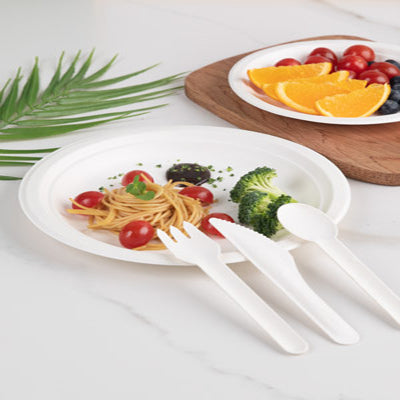 100% Nature Biodegradable Pla Cutlery For Hot Food