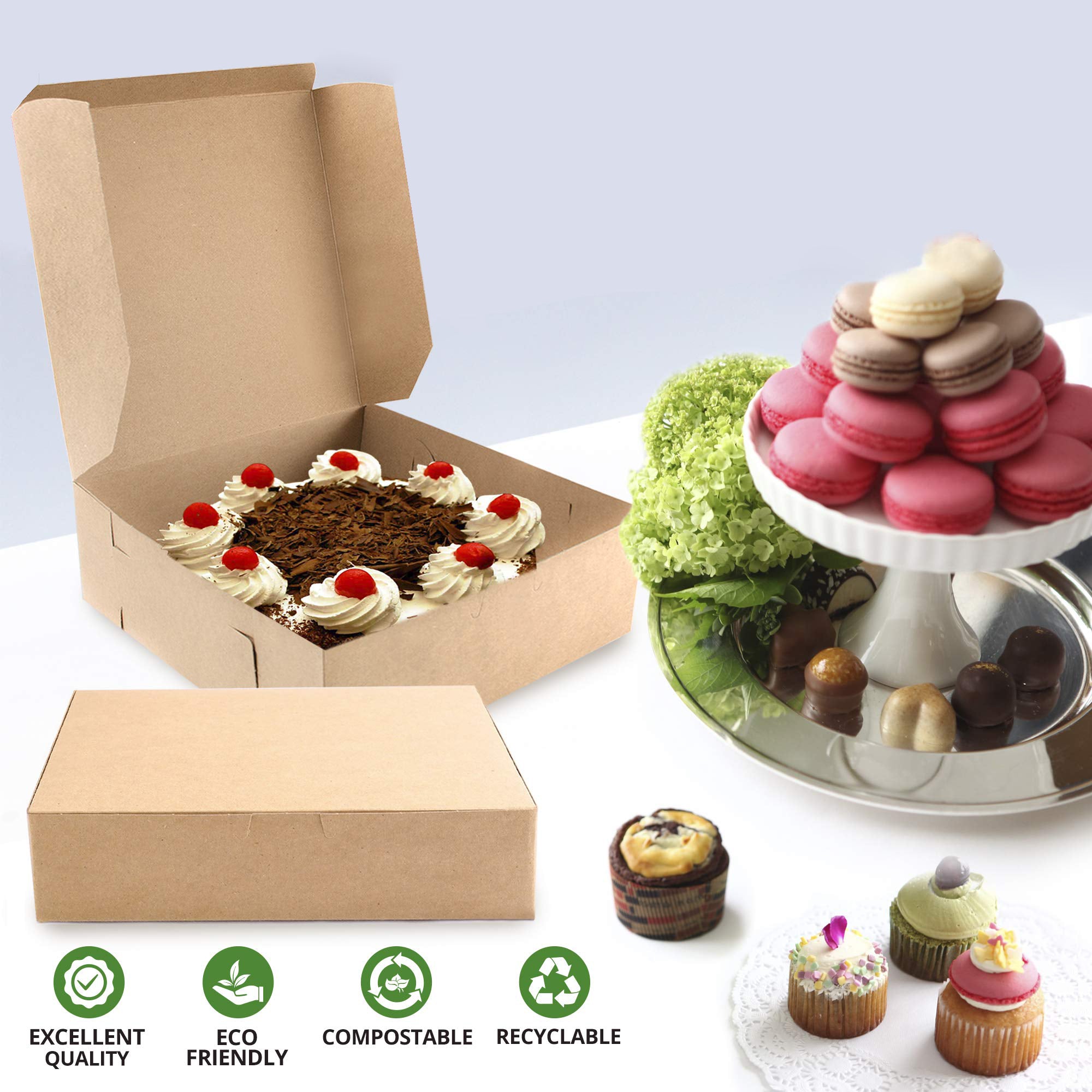 Biodegradable Paper Boxes For Baked Goods