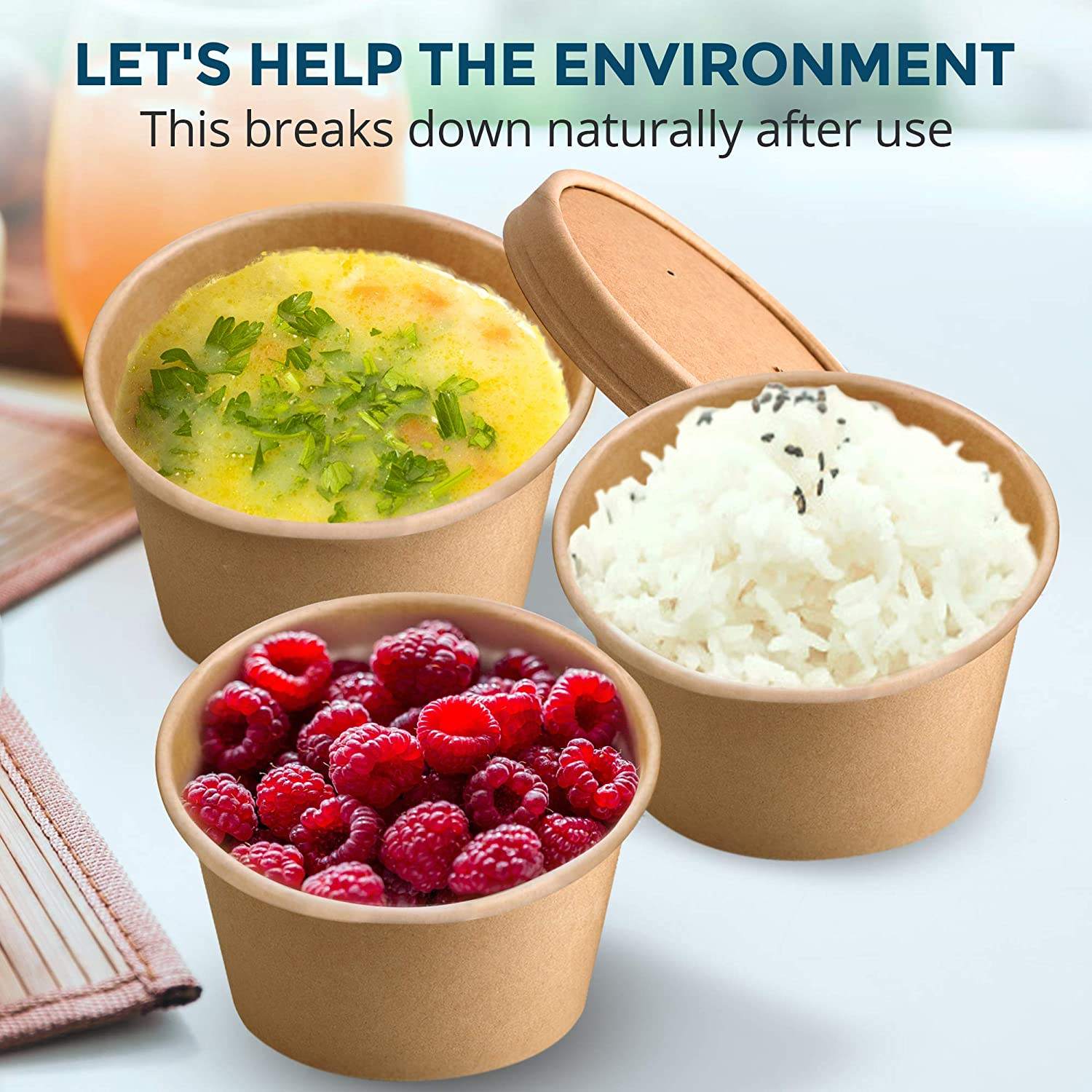 Compostable To Go Boxes And Lids