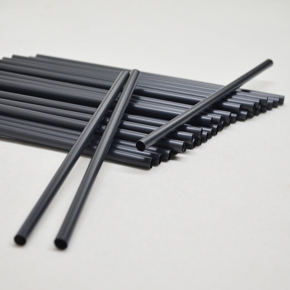 Black Biodegradable Compostable Straws