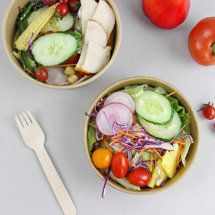 Compostable Paper Bowls With Lids