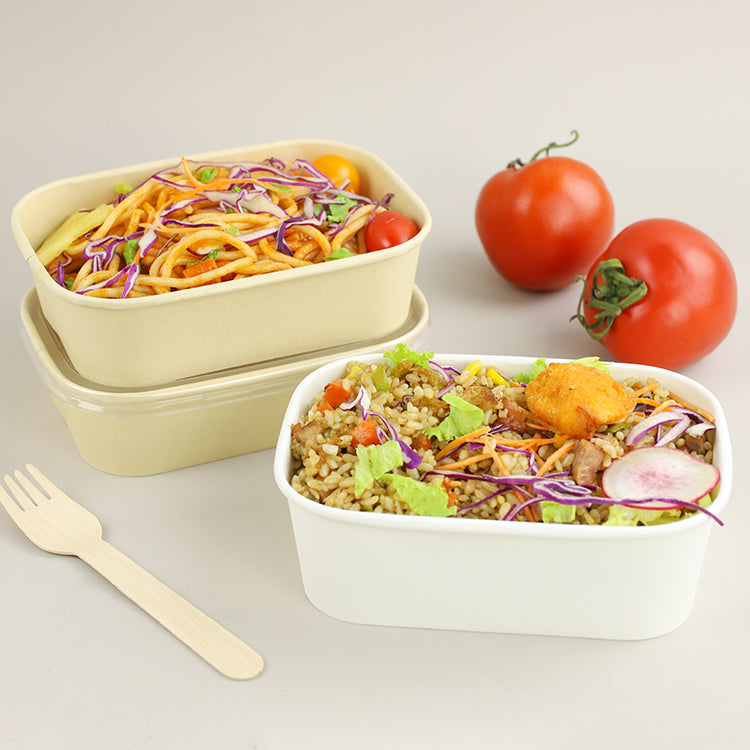 Compostable Paper Bowls With Lids