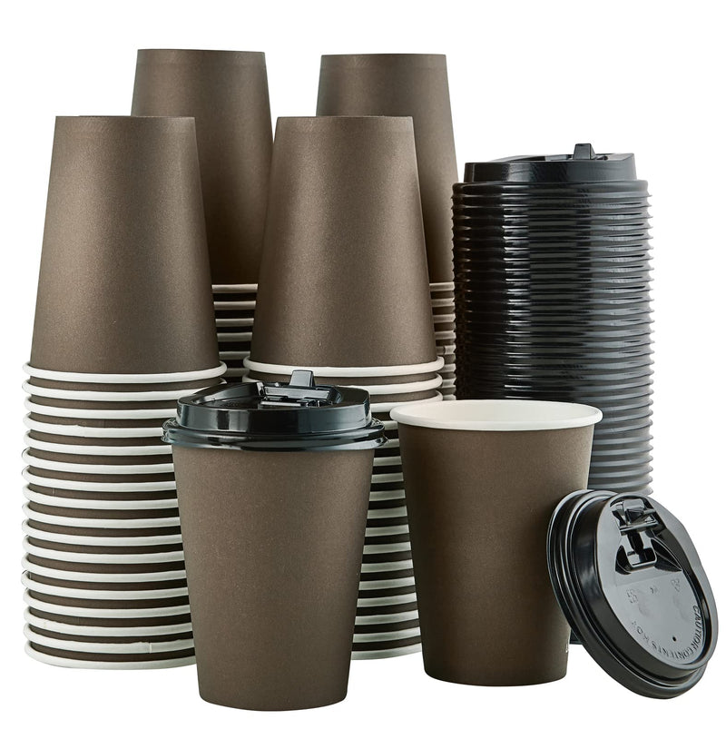 89mm Compostable Black Lids