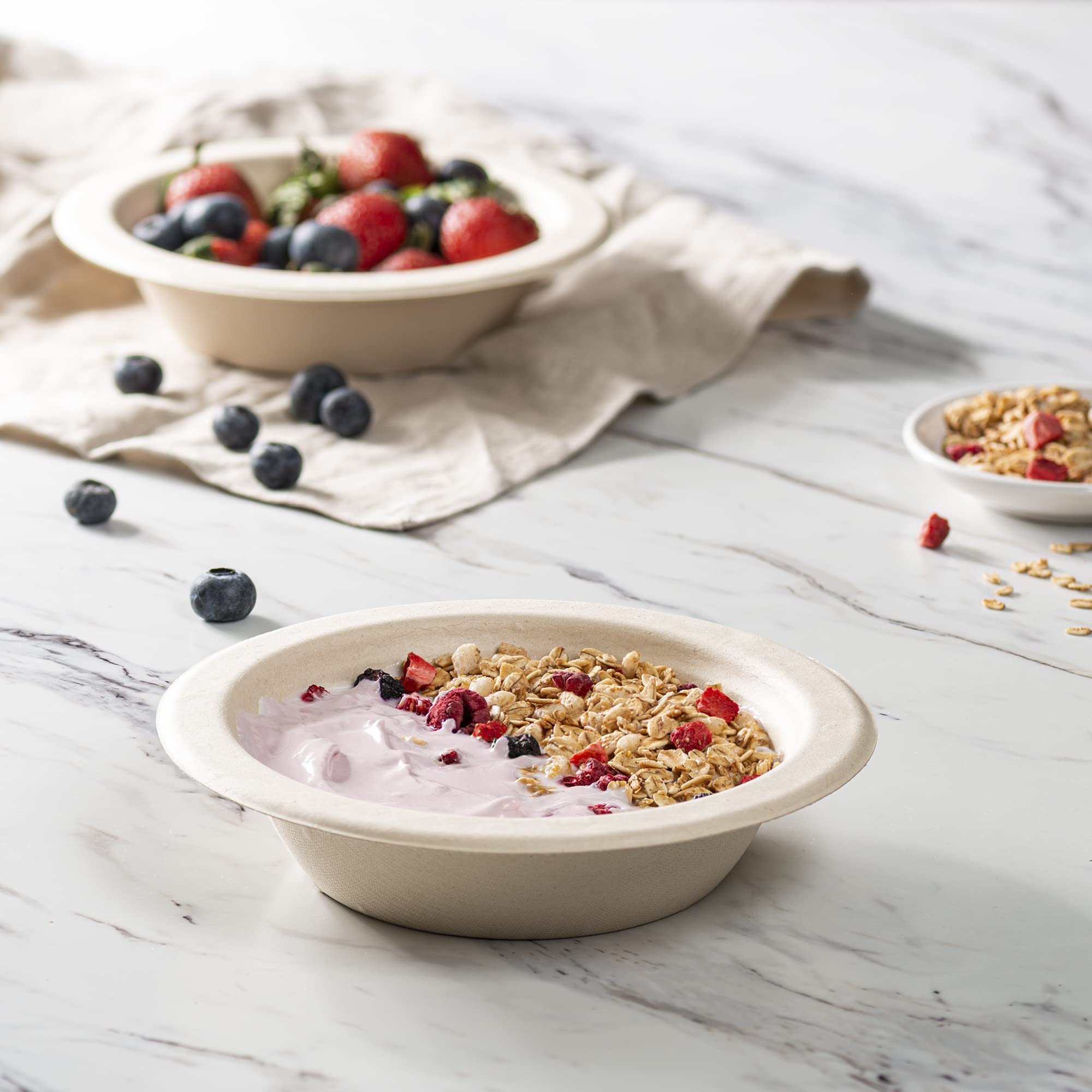 Eco Friendly 100% Nature Round Bowls