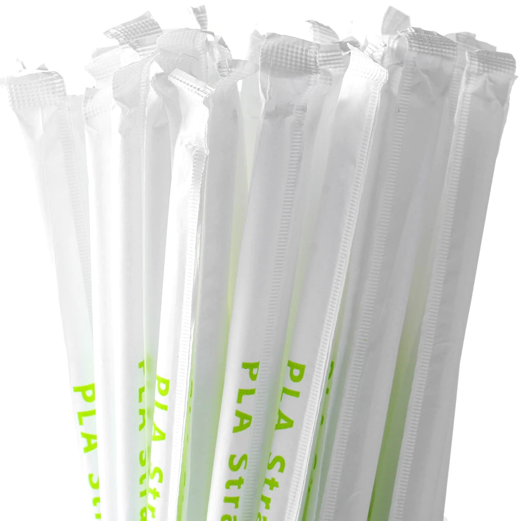 Compostable Paper Wrapped Straws