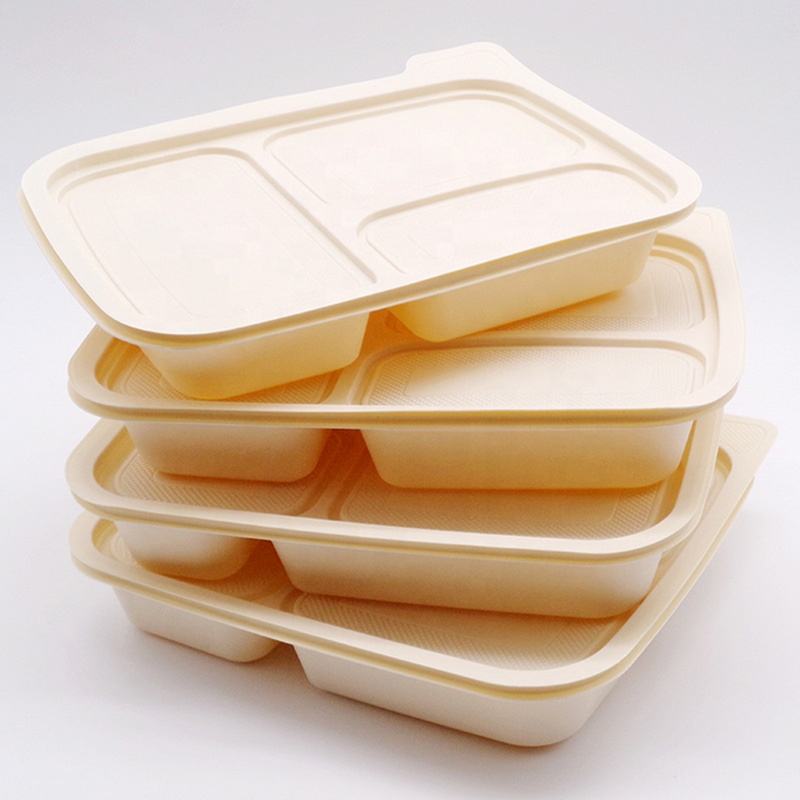 Disposable Corn Starch Lunch Boxes