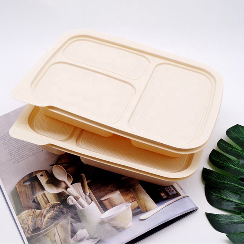 Disposable Corn Starch Lunch Boxes