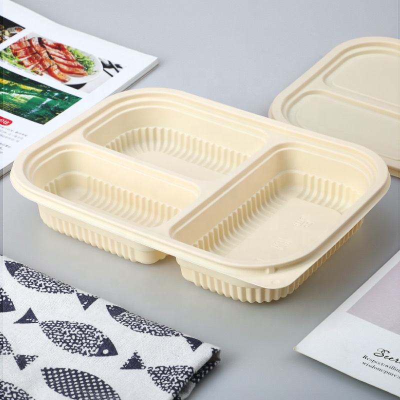 Disposable Corn Starch Lunch Boxes