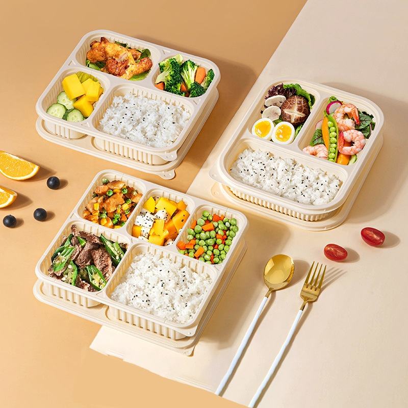 Disposable Corn Starch Lunch Boxes