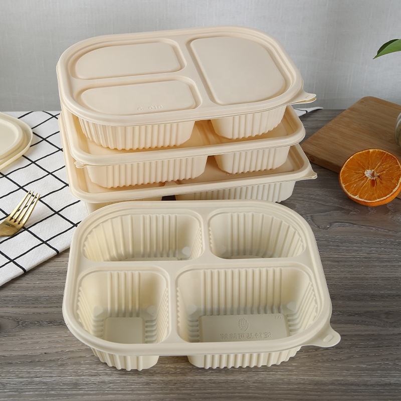 Disposable Corn Starch Lunch Boxes