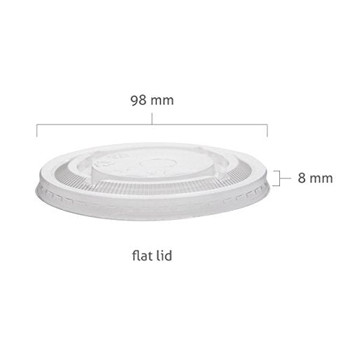 16 OZ Eco-Friendly Clear Lids