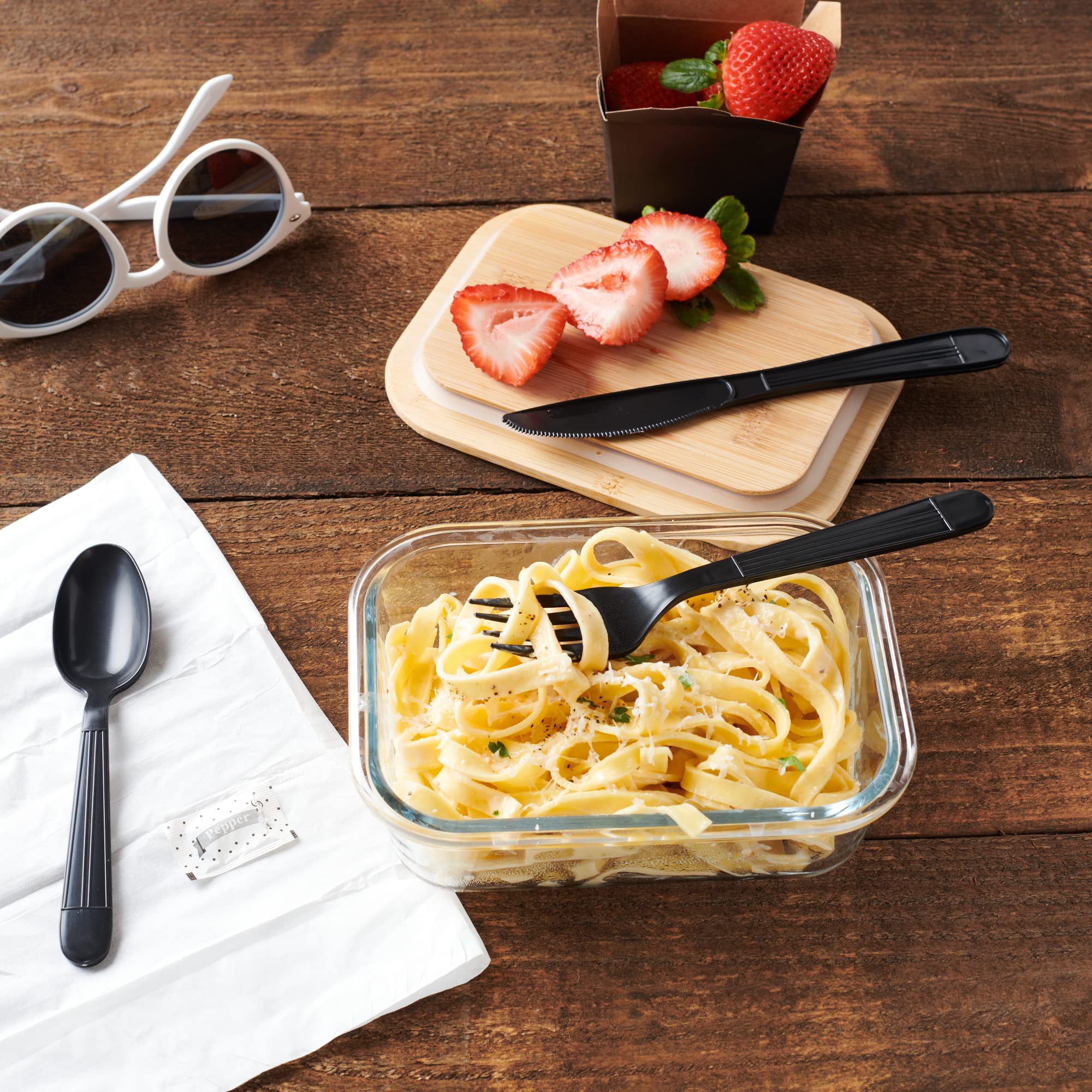 100% Nature Biodegradable Pla Cutlery For Hot Food