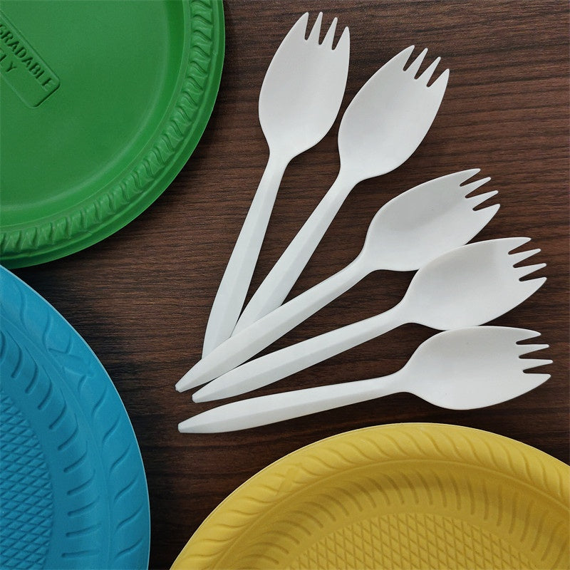 Compostable CPLA Spork
