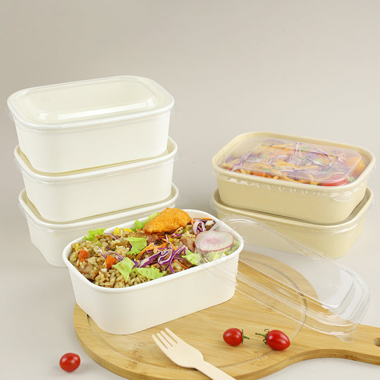 Compostable Paper Bowls With Lids