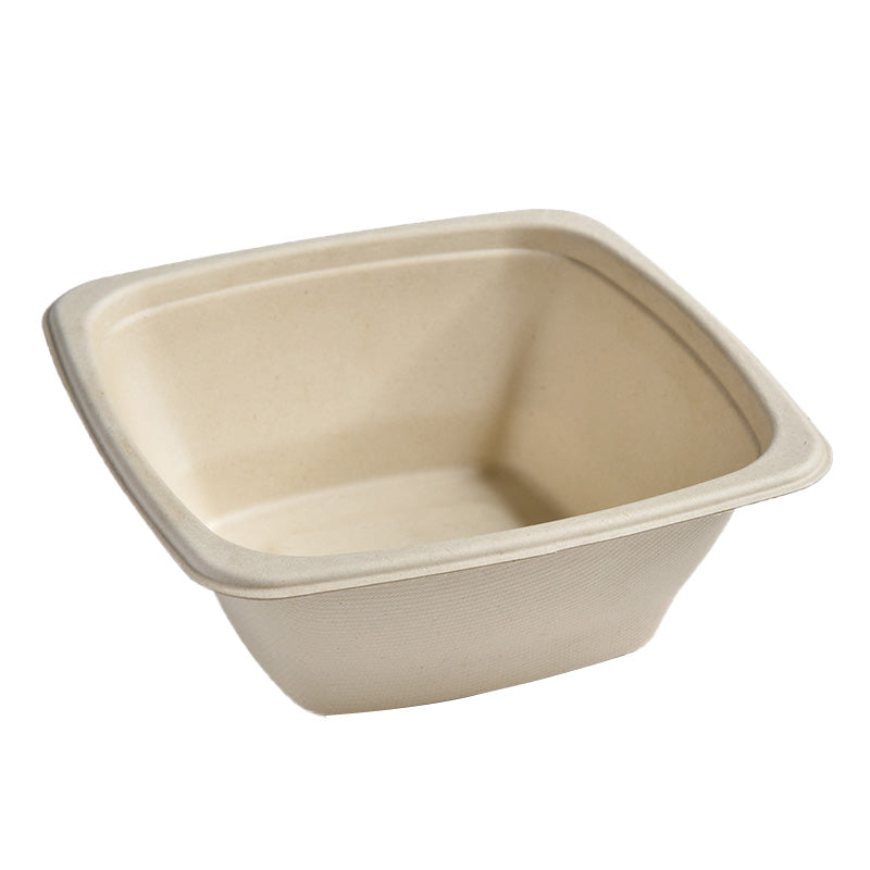 Compostable Large Square Bowls