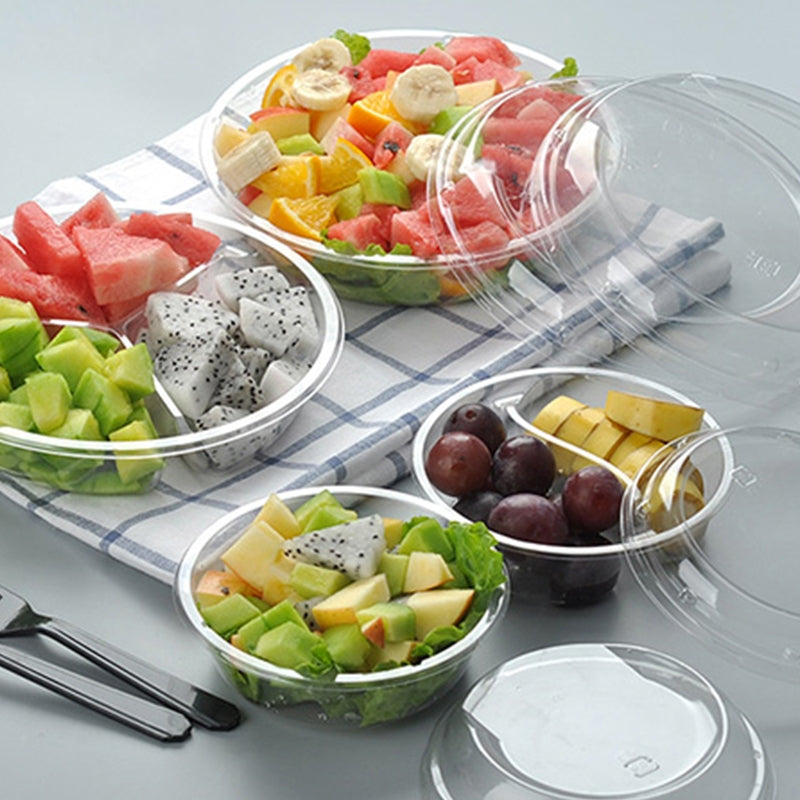 Eco-Friendly Hard Disposable Clear Bowls