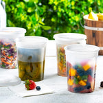 Compostable Deli PLA Bowl with Lids