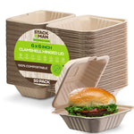 Compostable Clamshell Food Containers