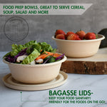 Biodegradable Disposable Bowls With Lids