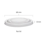 16 OZ Eco-Friendly Clear Lids