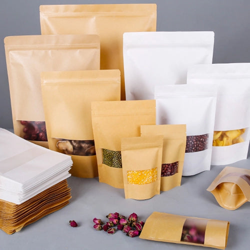 Biodegradable Stand Up Pouch With Window