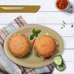Compostable Sugarcane Oval Plates