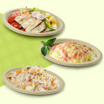 Compostable Sugarcane Oval Plates